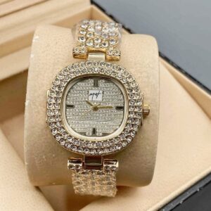 MH LADIES✨️ ( GOLDEN CHAIN WITH GOLDEN DIAL)