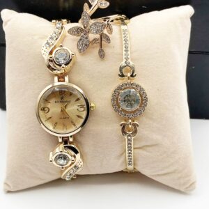 RICHRADO LADIES (WATCH+ BRACELET + RING 💍 + BOX 🎁)