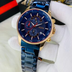 SKMEI ORIGINAL 9250 (BLUE CHAIN WITH BLUE DIAL)