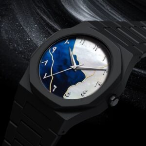 AURA WATCH ( BLACK BLUE)