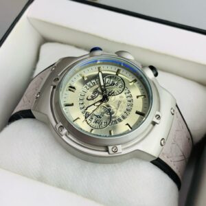HB New Skeleton ( Grey Strap With Grey Dial )