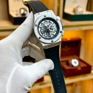 HB Regular ( Black Strap With Silver Dial )