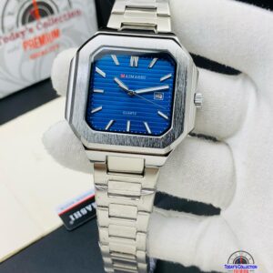 maimashi (silver chain with blue dial)
